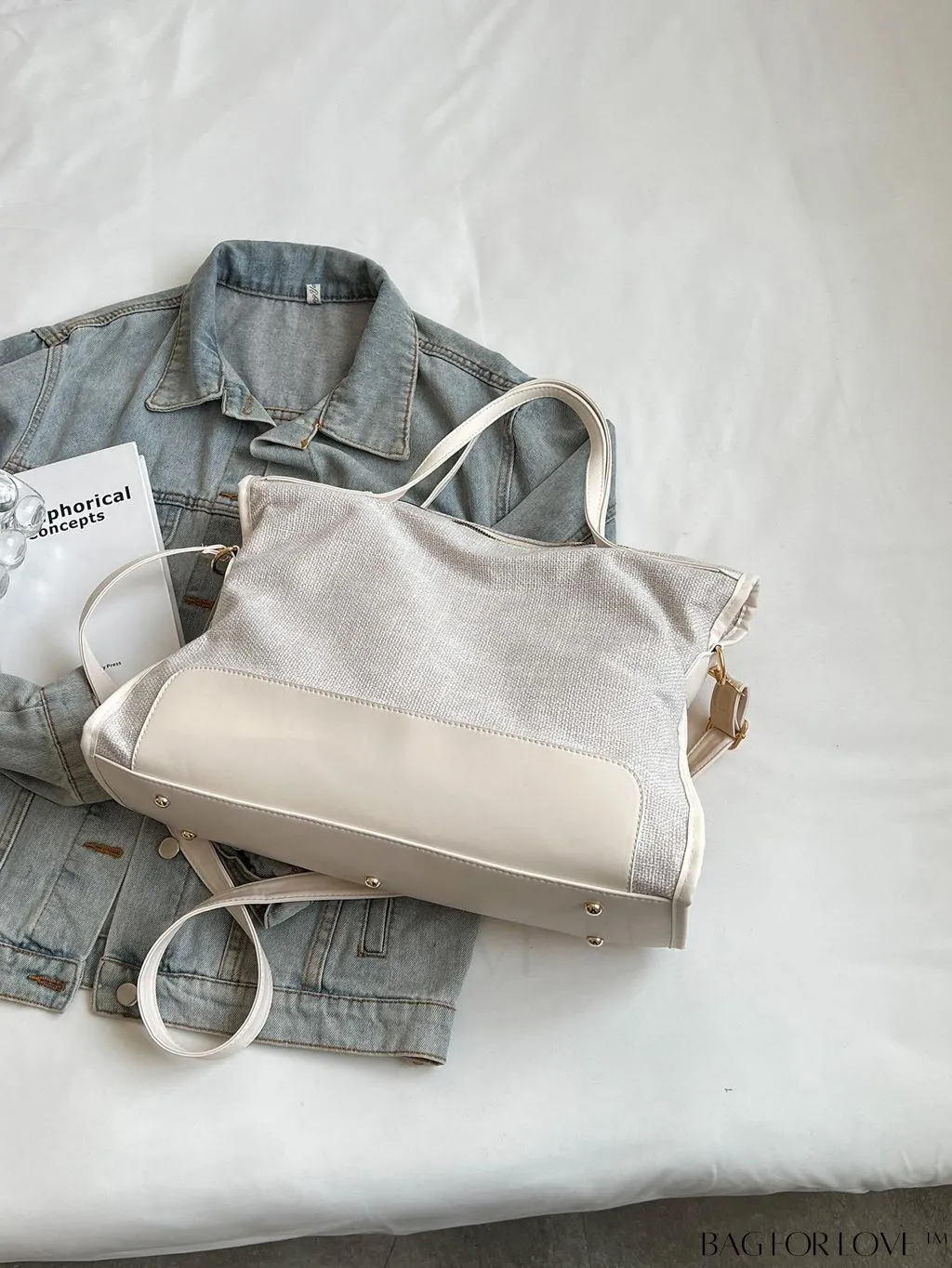 BagForLove - Graduate to Senior Shoulder Tote: Stylish, Functional Bag for College, School & Travel