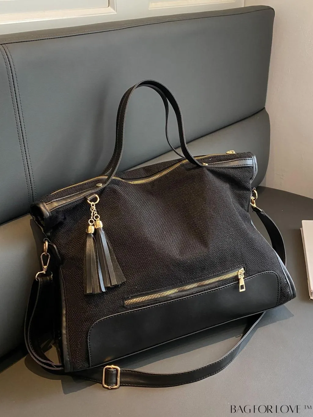 BagForLove - Graduate to Senior Shoulder Tote: Stylish, Functional Bag for College, School & Travel
