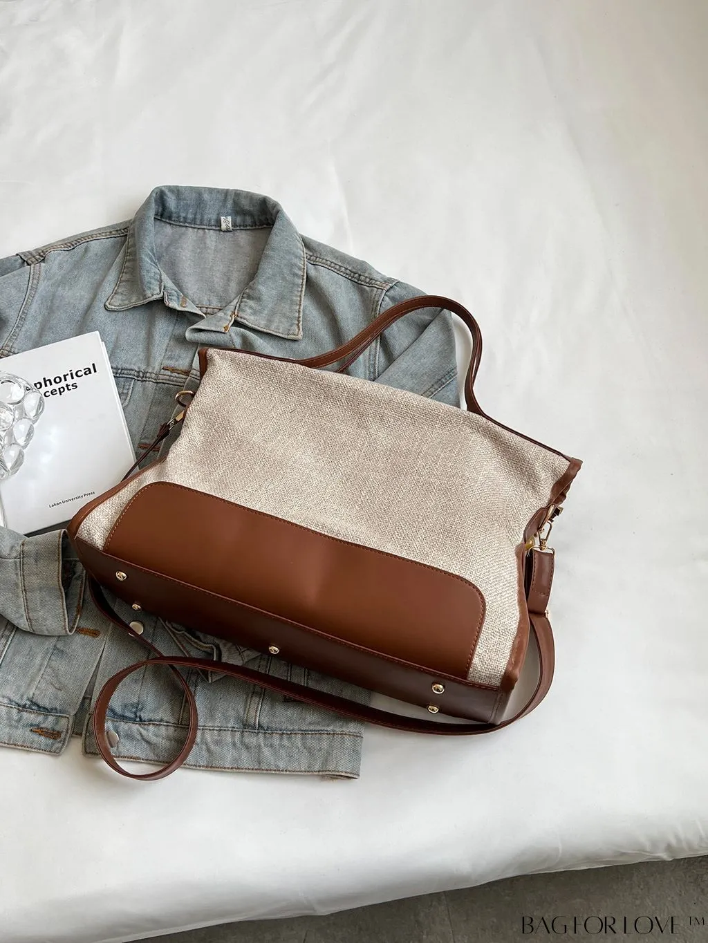 BagForLove - Graduate to Senior Shoulder Tote: Stylish, Functional Bag for College, School & Travel