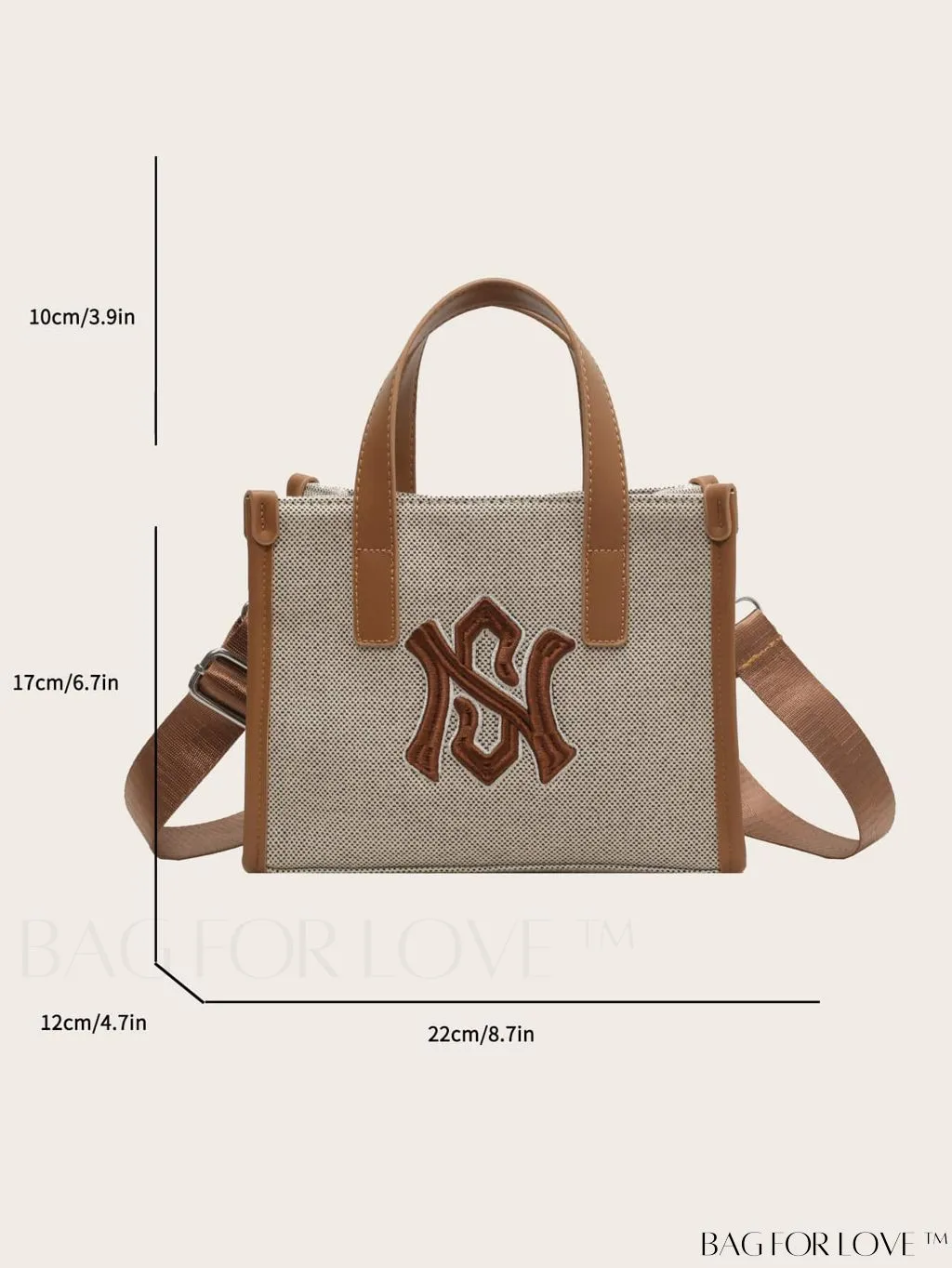 BagForLove - Stylish Womens Shoulder Crossbody Tote: Versatile & Fashionable Handbag