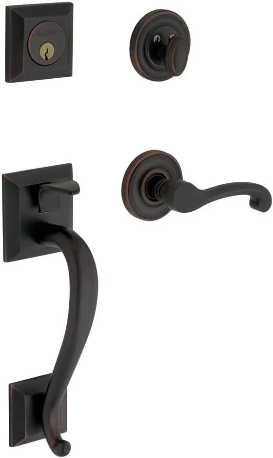 Baldwin Hardware 85320.190.ENTR Handle Set