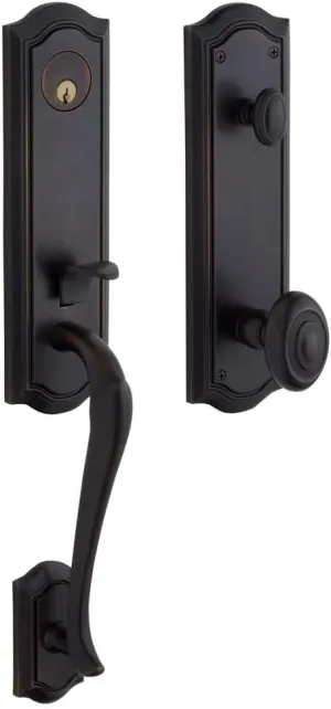 Baldwin Hardware 85337.102.ENTR Handle Set