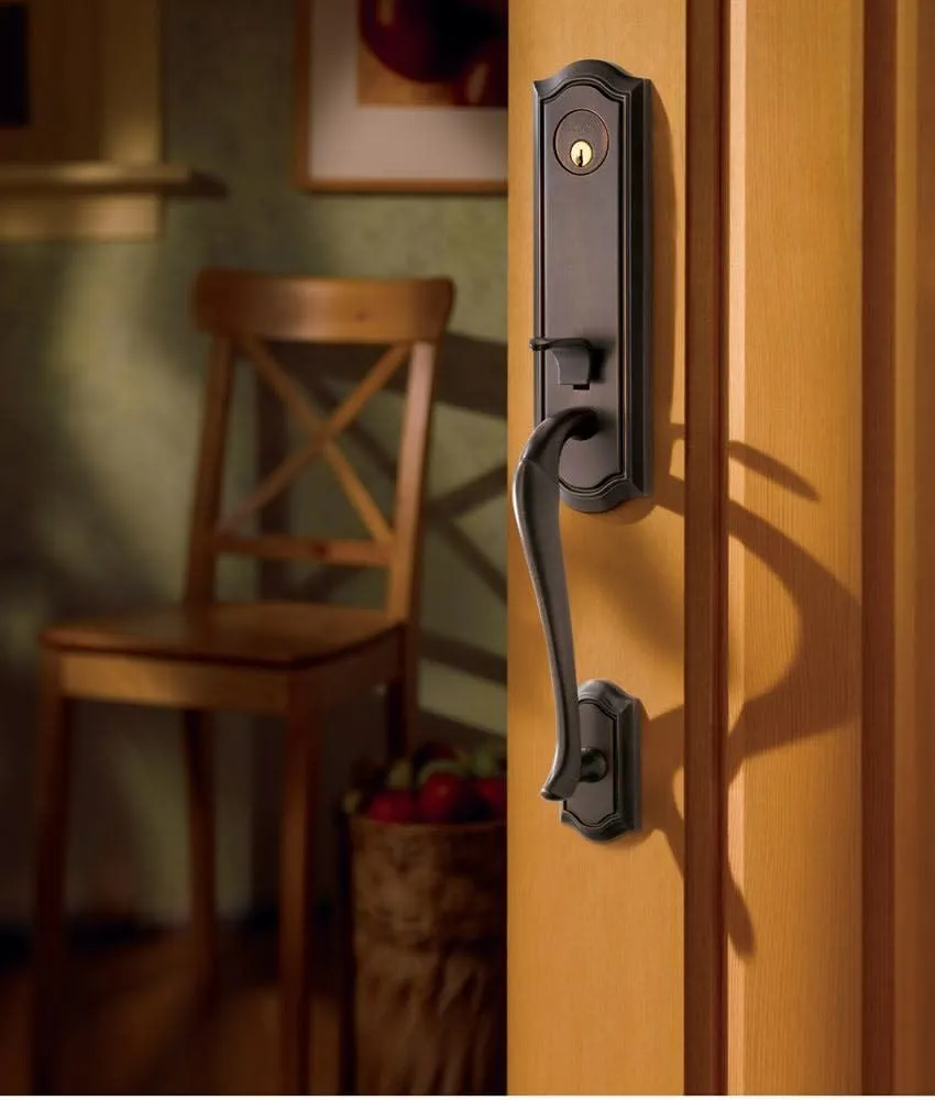 Baldwin Hardware 85337.102.ENTR Handle Set