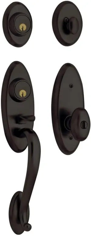 Baldwin Hardware 85345.102.2ENT Handle Set