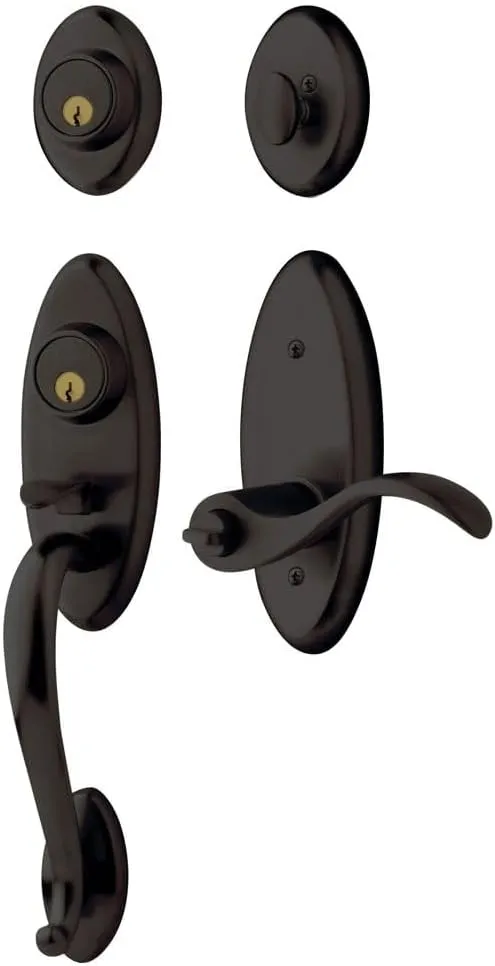 Baldwin Hardware 85345.102.2LH Handle Set