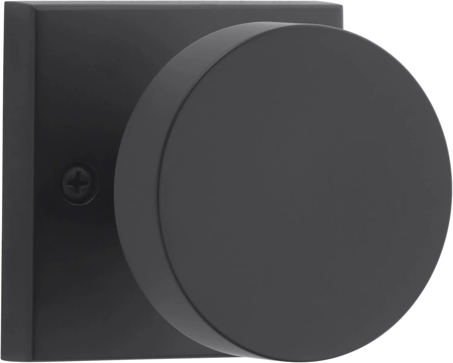 Baldwin HDCONCSR190 Contemporary Left Handed One-Sided Dummy Door Knob from The Reserve Collection