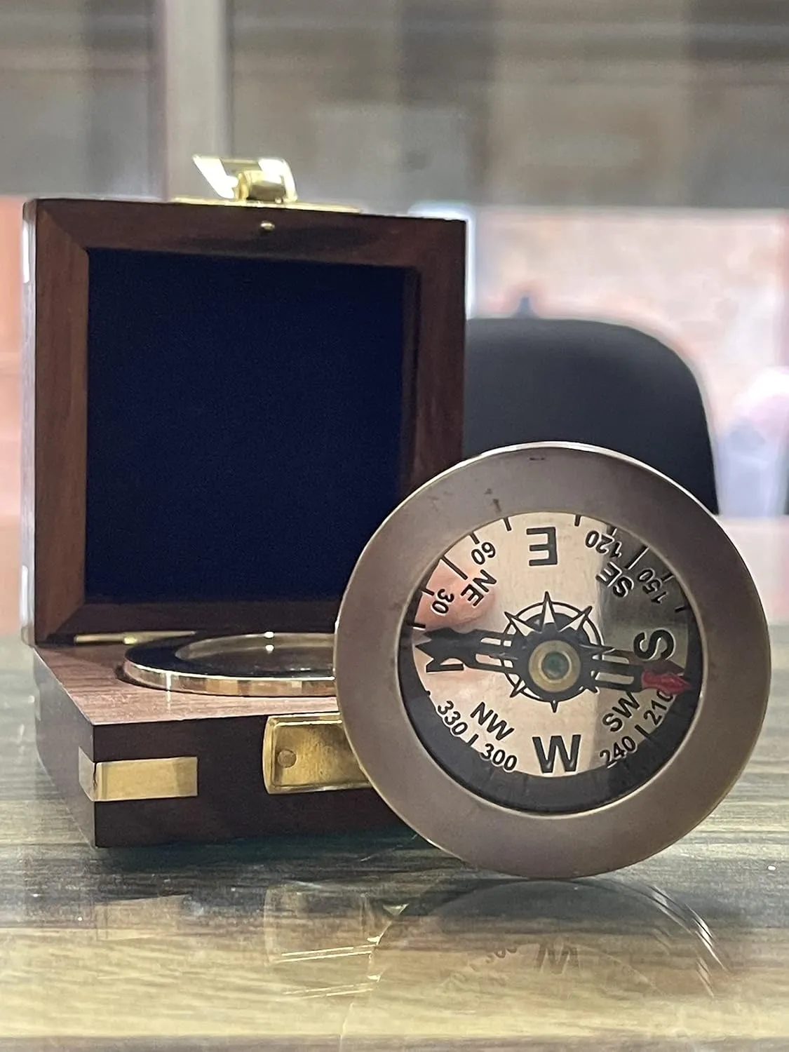 Baptism Compass, Baptism Gift, First Communion Gift, Baptism Gift Boy, Baptism Gift Girl, Engraved Compass, Personalized Retirement Compass