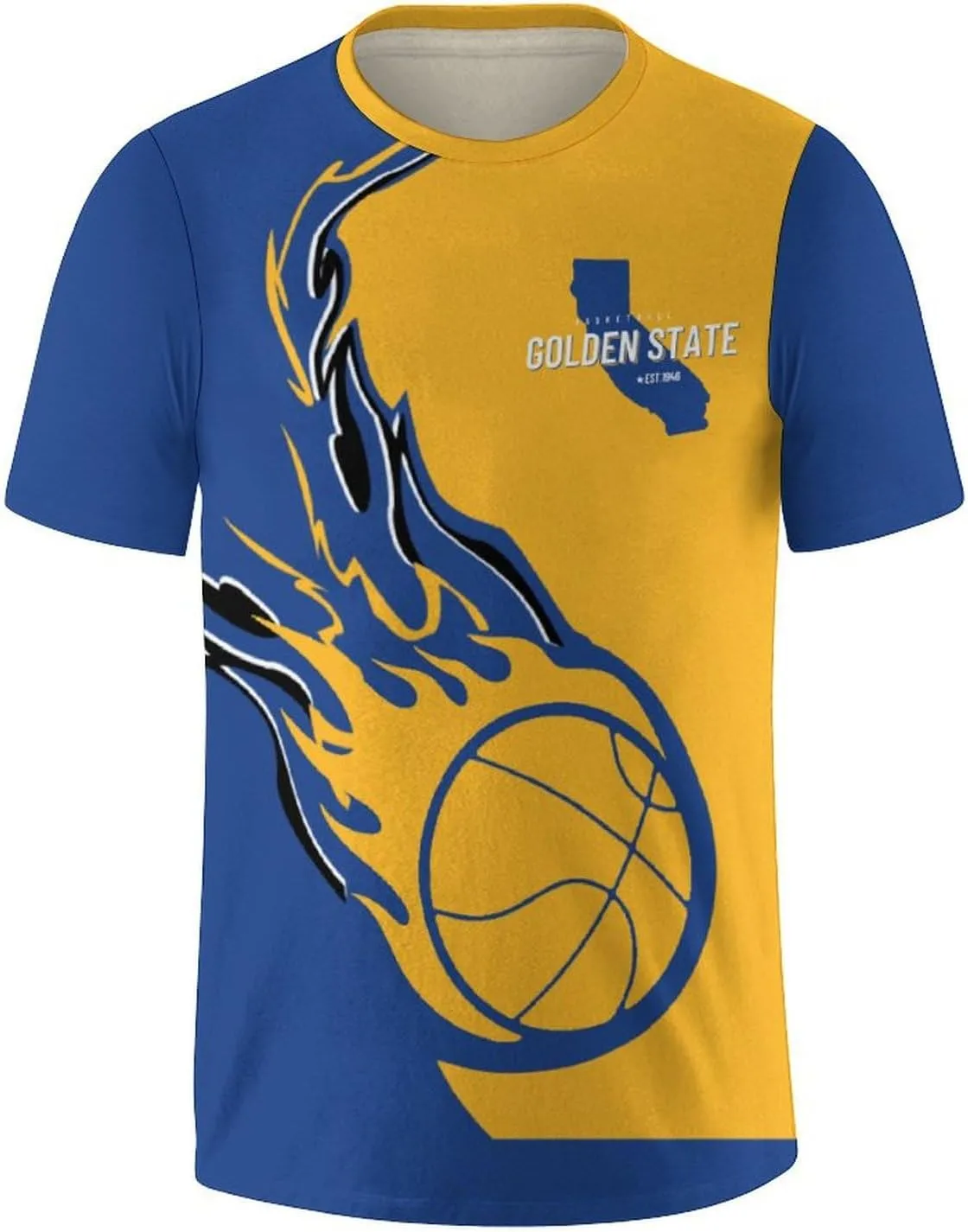 Basketball Shirt 3D Printed Active Athletic Workout Sports Basketball Graphic Short Sleeve Sports Fans Gift for Men