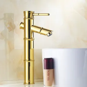 Bathroom Sink Taps Gold Basin Faucet Single Handle Bathroom Vessel Sink Faucet Basin Mixer Tap