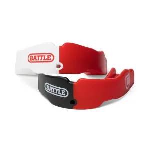 Battle Sports Fang Mouthguards 2-Pack – Football Protection for Youth & Adults – $35,000 Dental Warranty – Works with Braces