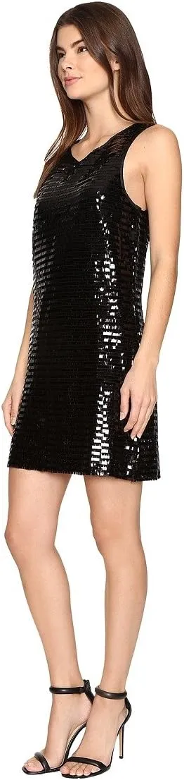 BB DAKOTA Women's Norland Fringe Sequin Dress
