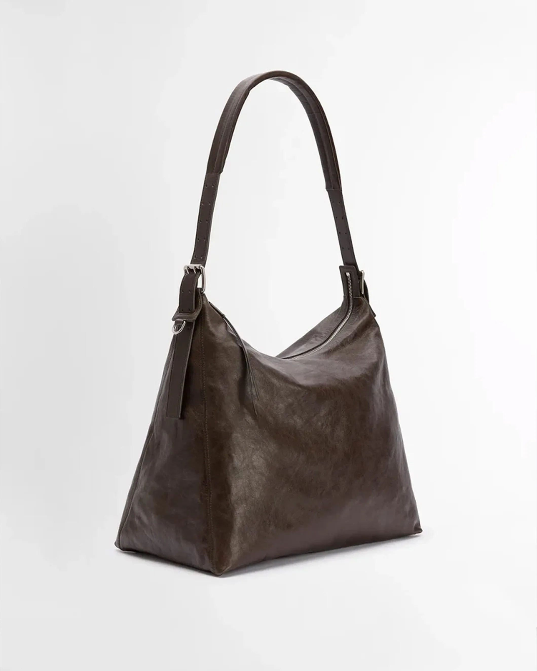 Belted Hobo Bag
