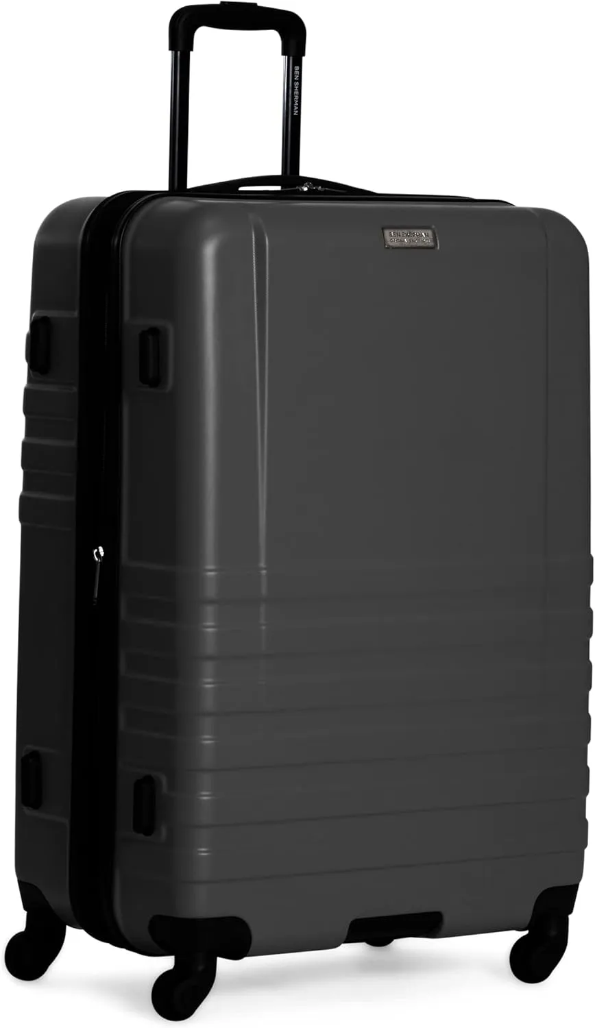 Ben Sherman Hereford Spinner Travel Upright Luggage, Grey, 2-Piece Set (20" & 28")