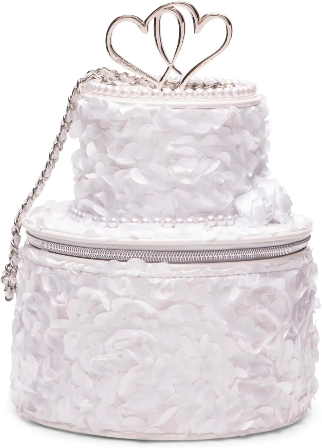 Betsey Johnson Frost Yourself Crossbody, Ivory