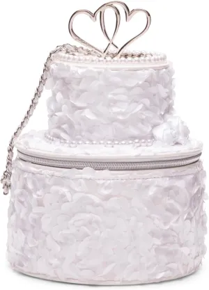 Betsey Johnson Frost Yourself Crossbody, Ivory