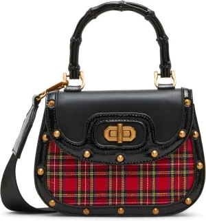 Betsey Johnson Sweet-Tartan Top Handle