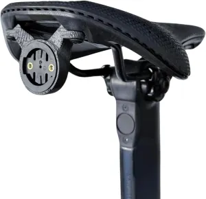 Bicycle Saddle Mount Intended for Garmin Varia, fits Specialized, Pinarello, and Sella Italia Saddles, Carbon Fiber, 3 Size Options, Black (Standard), Made in USA.