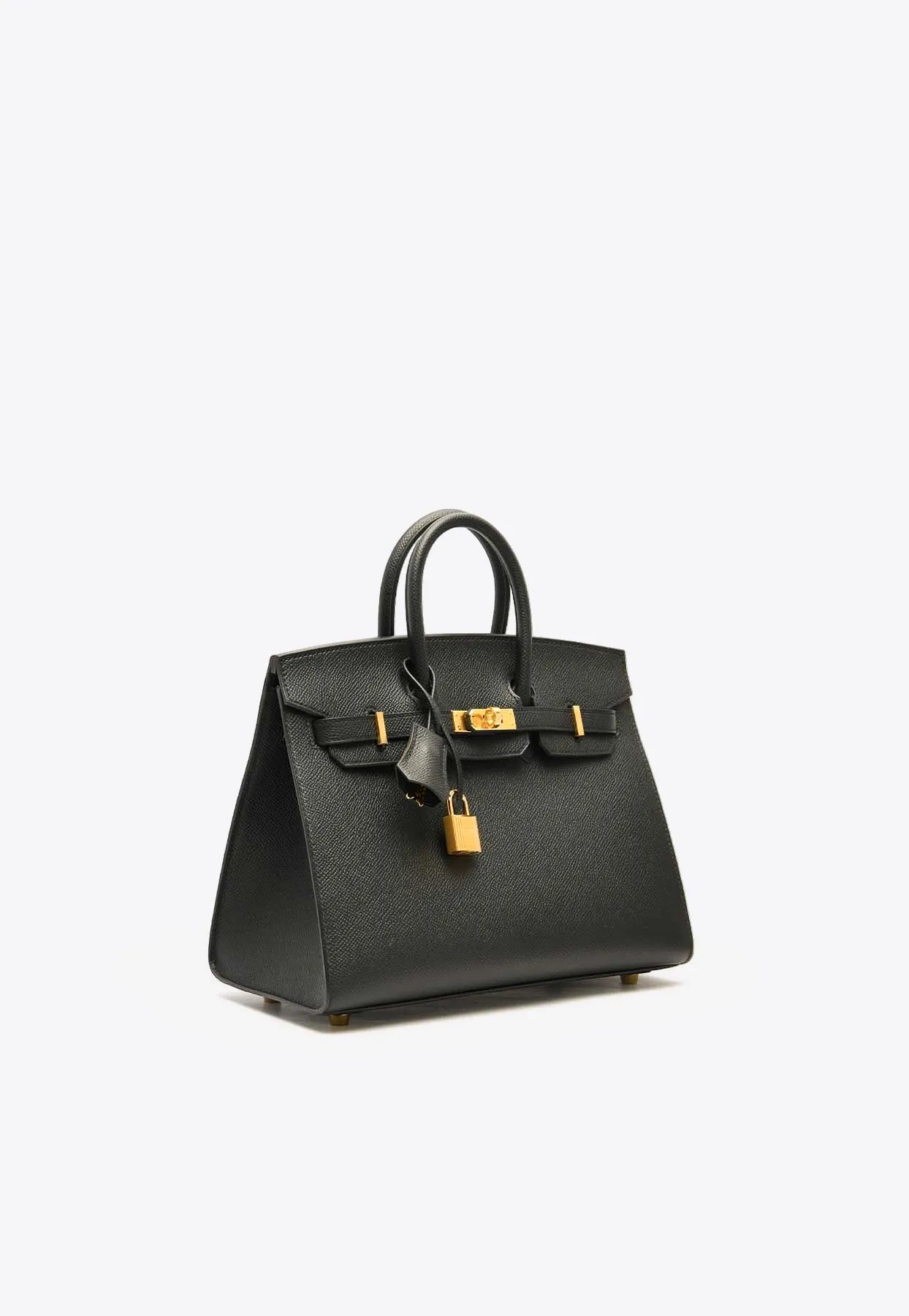 Birkin 25 in Black Epsom Leather with Gold Hardware