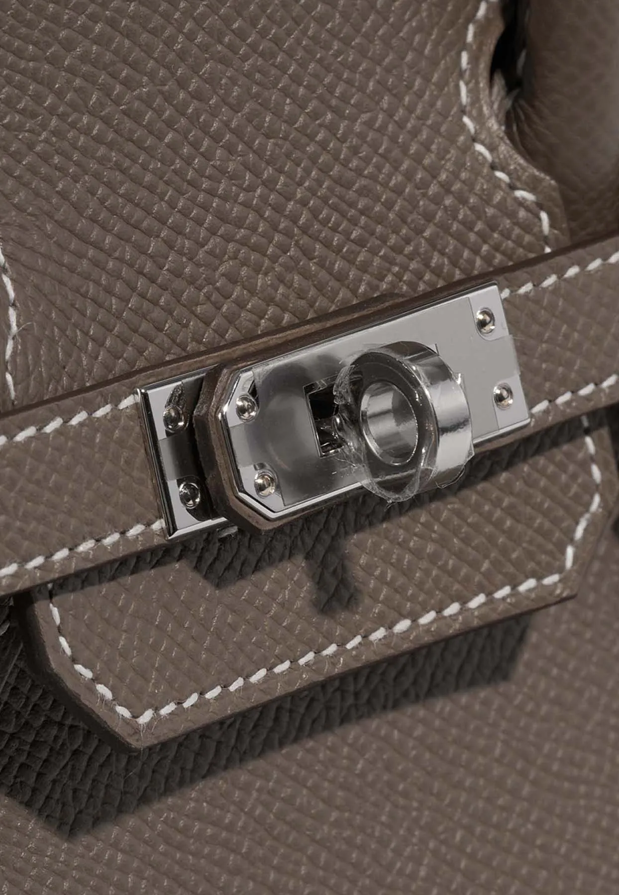 Birkin 25 in Etoupe Epsom Leather with Palladium Hardware