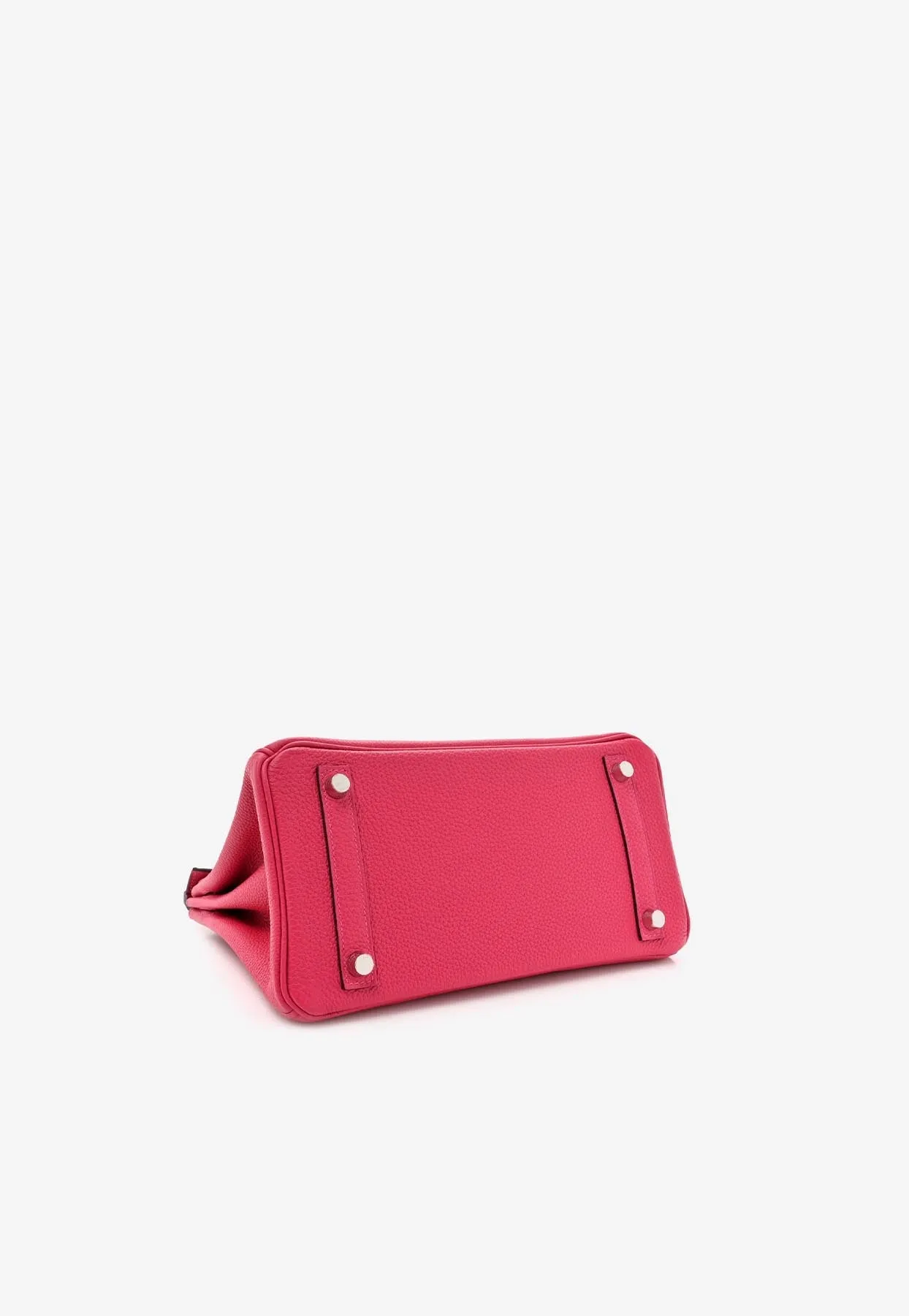 Birkin 25 in Rose Mexico Togo Leather with Palladium Hardware
