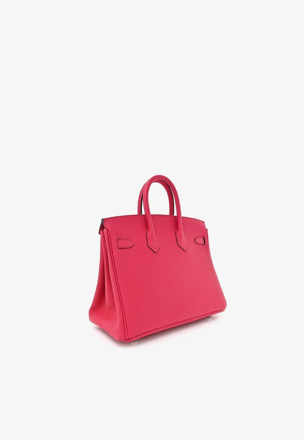Birkin 25 in Rose Mexico Togo Leather with Palladium Hardware