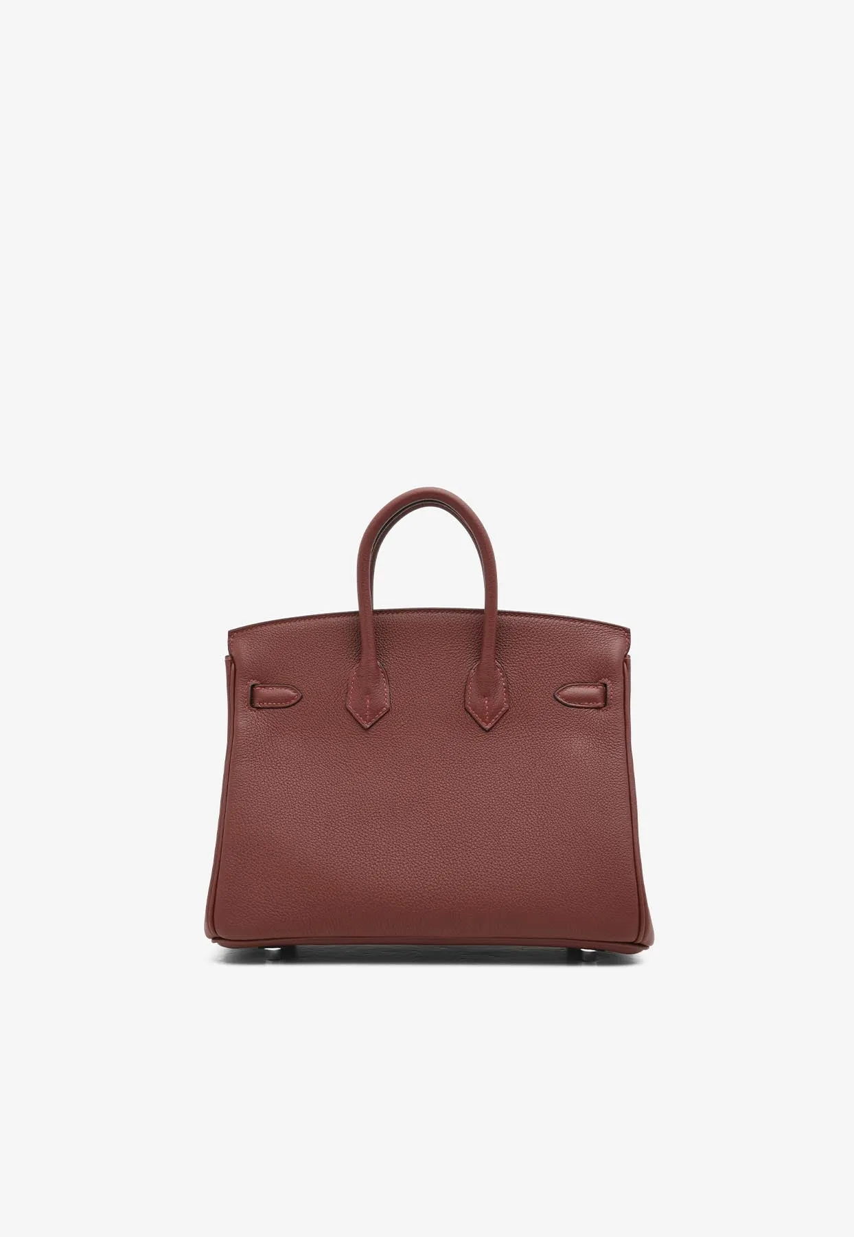Birkin 25 in Rouge H Togo Leather with Palladium Hardware