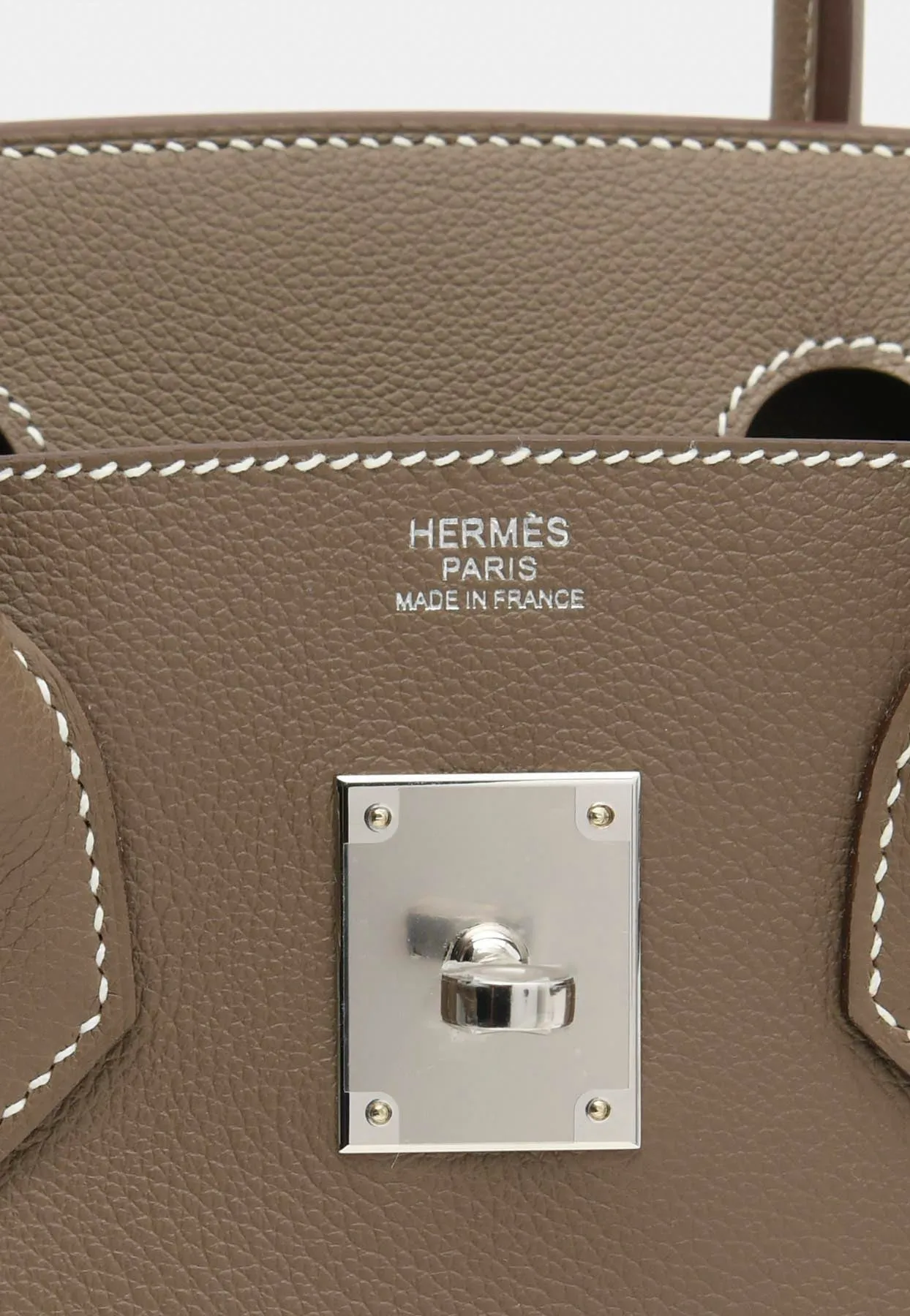 Birkin Shoulder Light 29 in Etoupe Evercolor Leather with Palladium Hardware