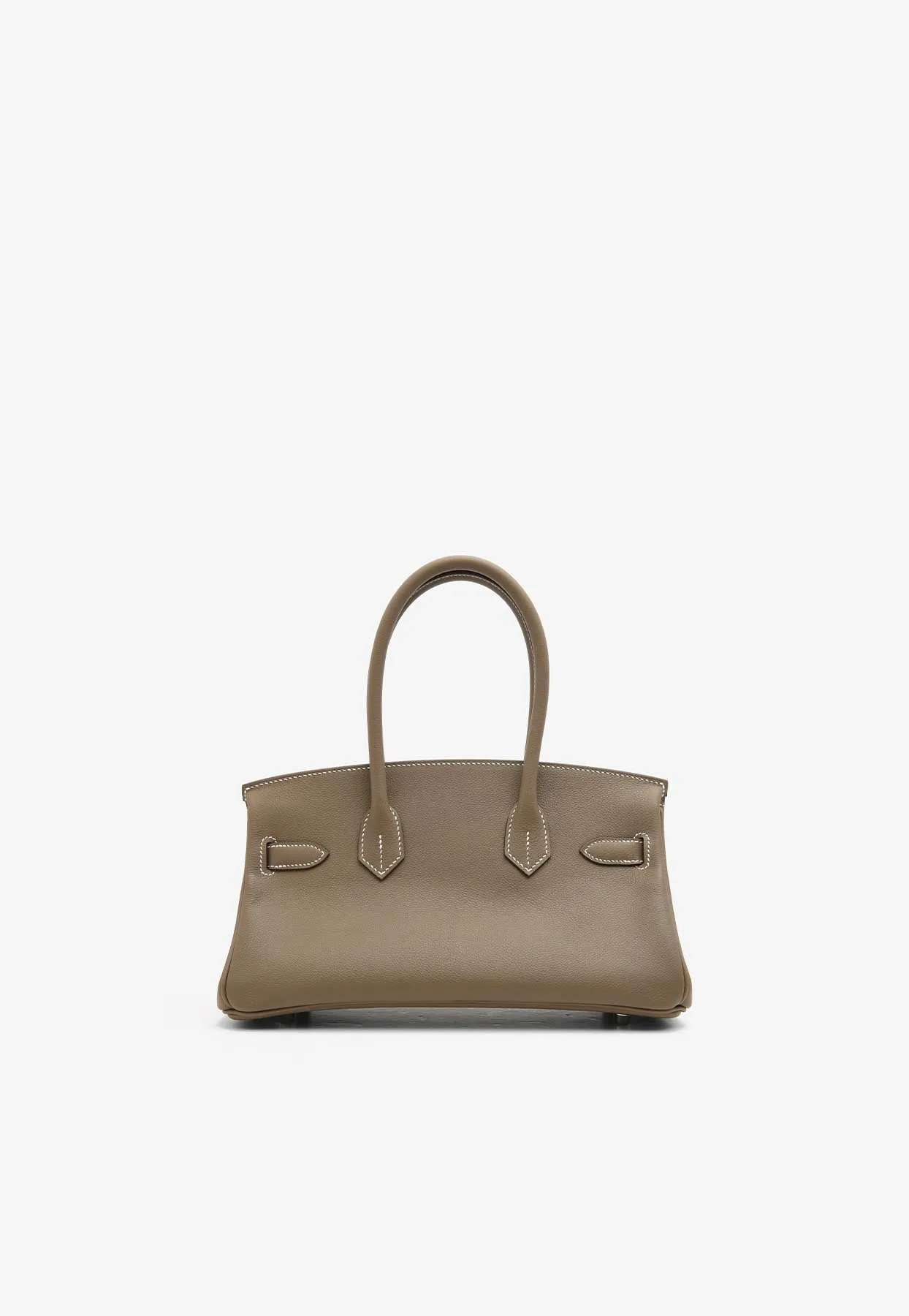 Birkin Shoulder Light 29 in Etoupe Evercolor Leather with Palladium Hardware