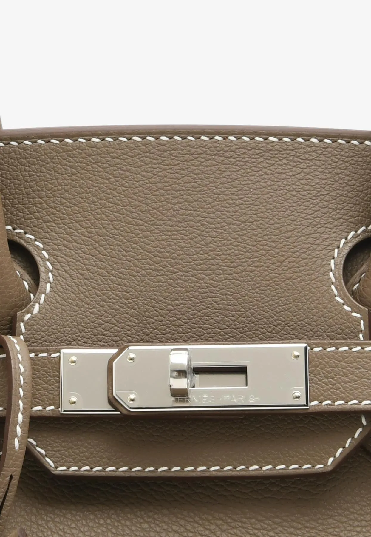 Birkin Shoulder Light 29 in Etoupe Evercolor Leather with Palladium Hardware