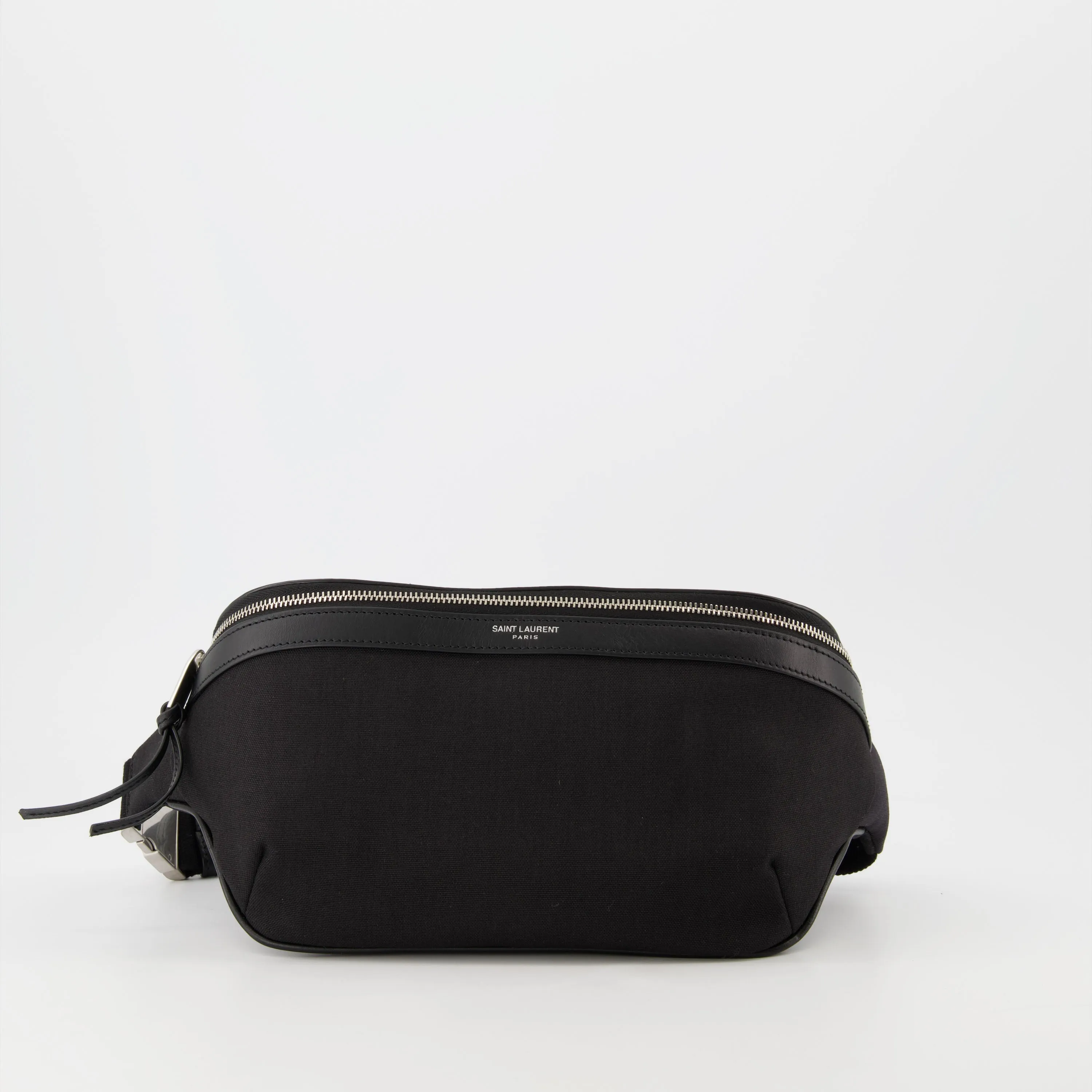 Black Nylon Belt Bag