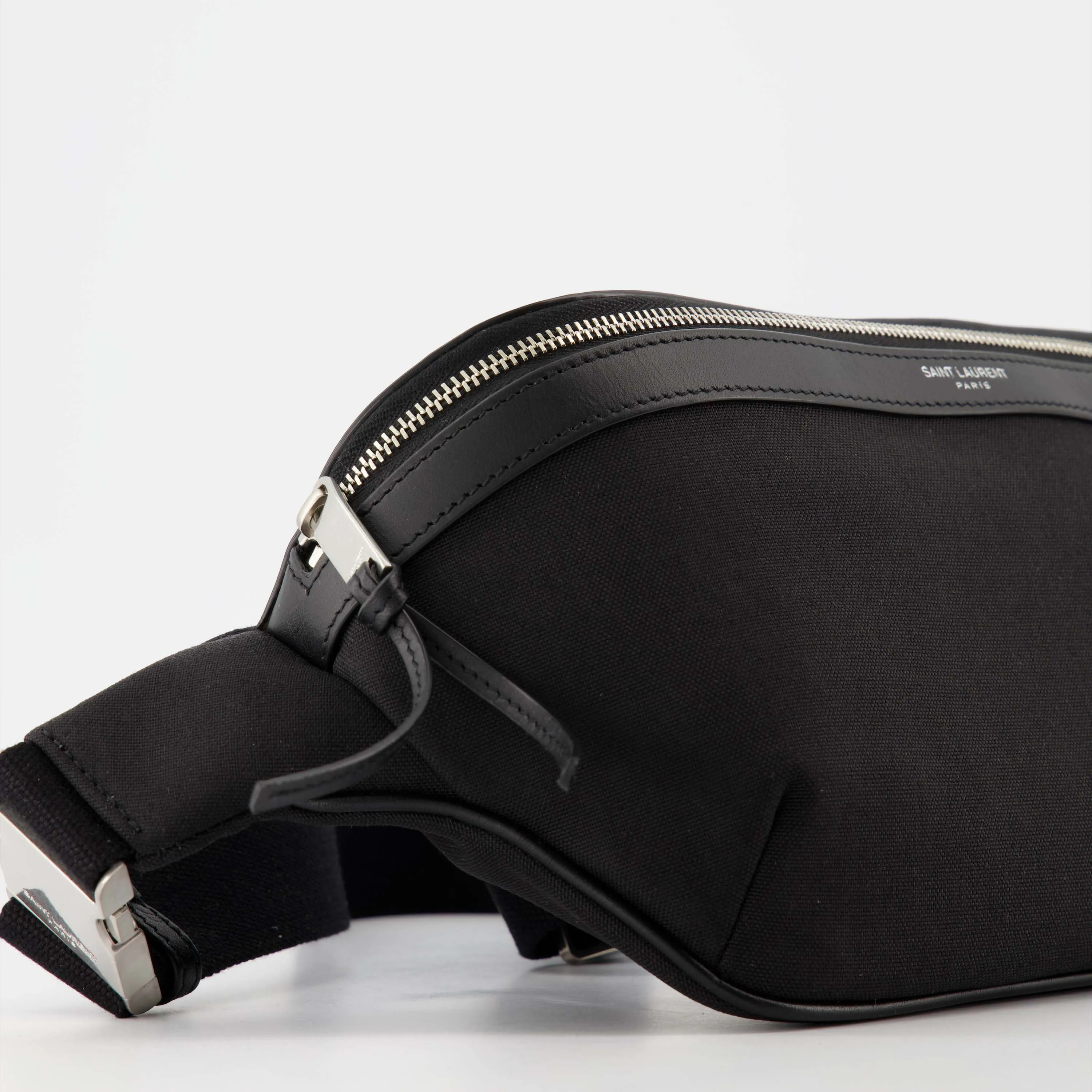 Black Nylon Belt Bag