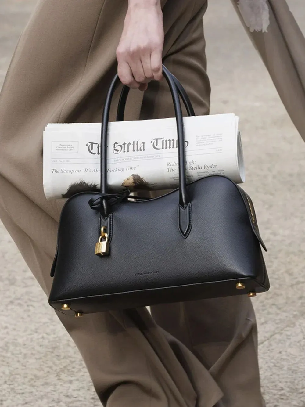 Black Stella Ryder Shoulder Bag