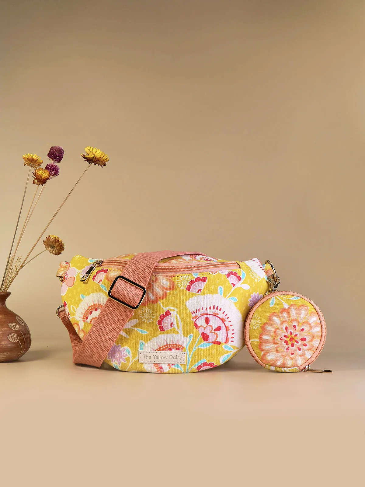 Blooming Breeze Fanny Bag Yellow