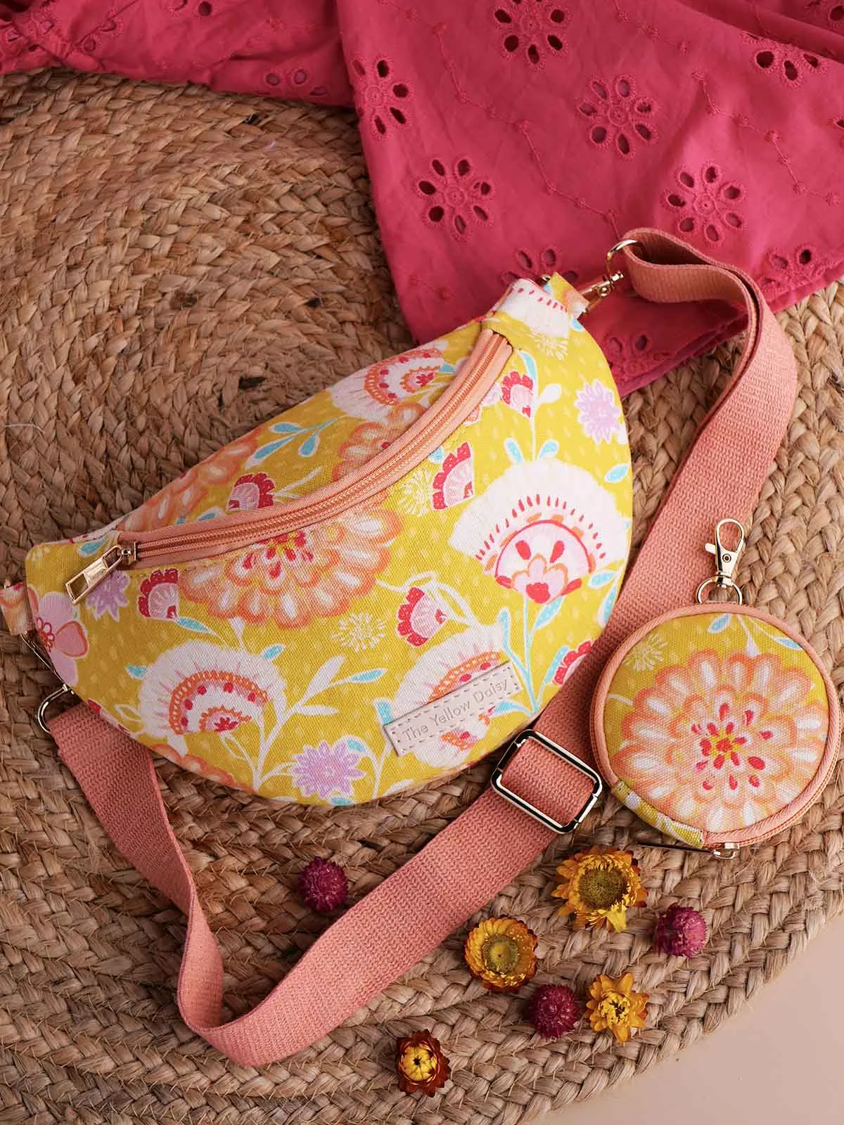 Blooming Breeze Fanny Bag Yellow