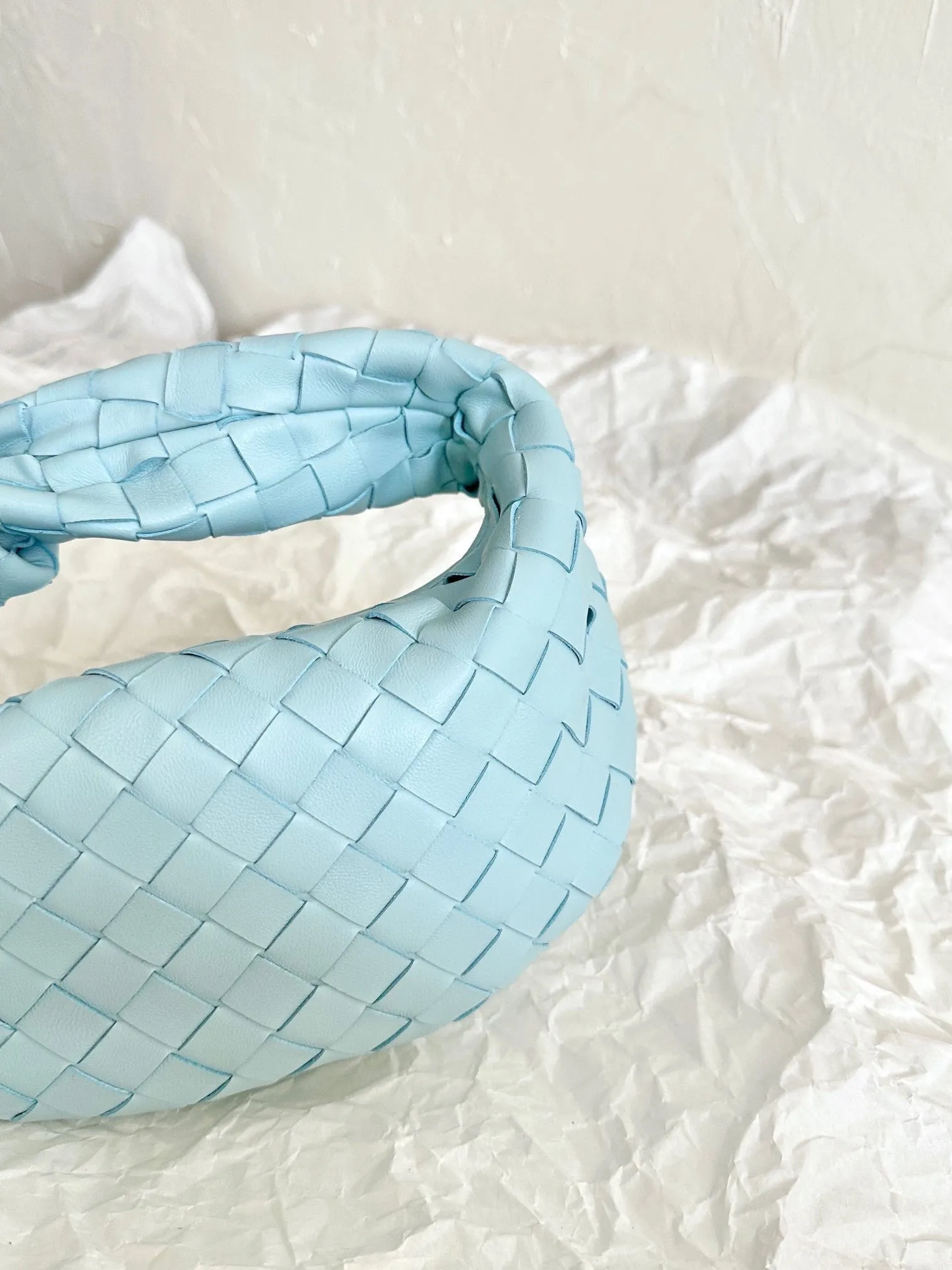blue cloud 28 jodie Future-proof mini Veneta Site-wide sale Bottega lambskin