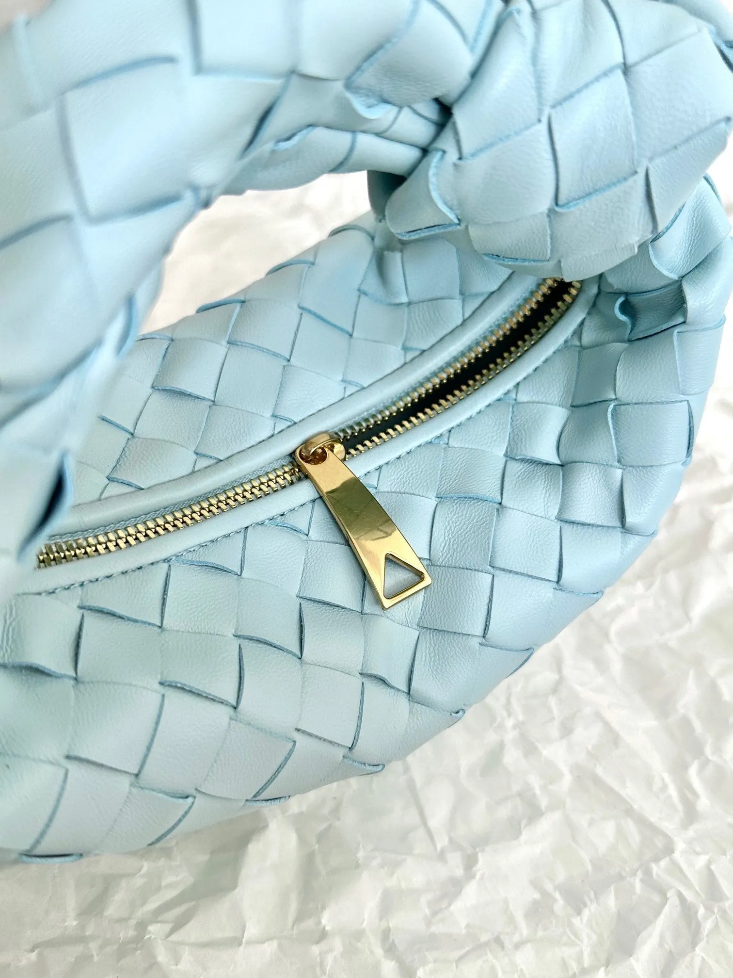blue cloud 28 jodie Future-proof mini Veneta Site-wide sale Bottega lambskin