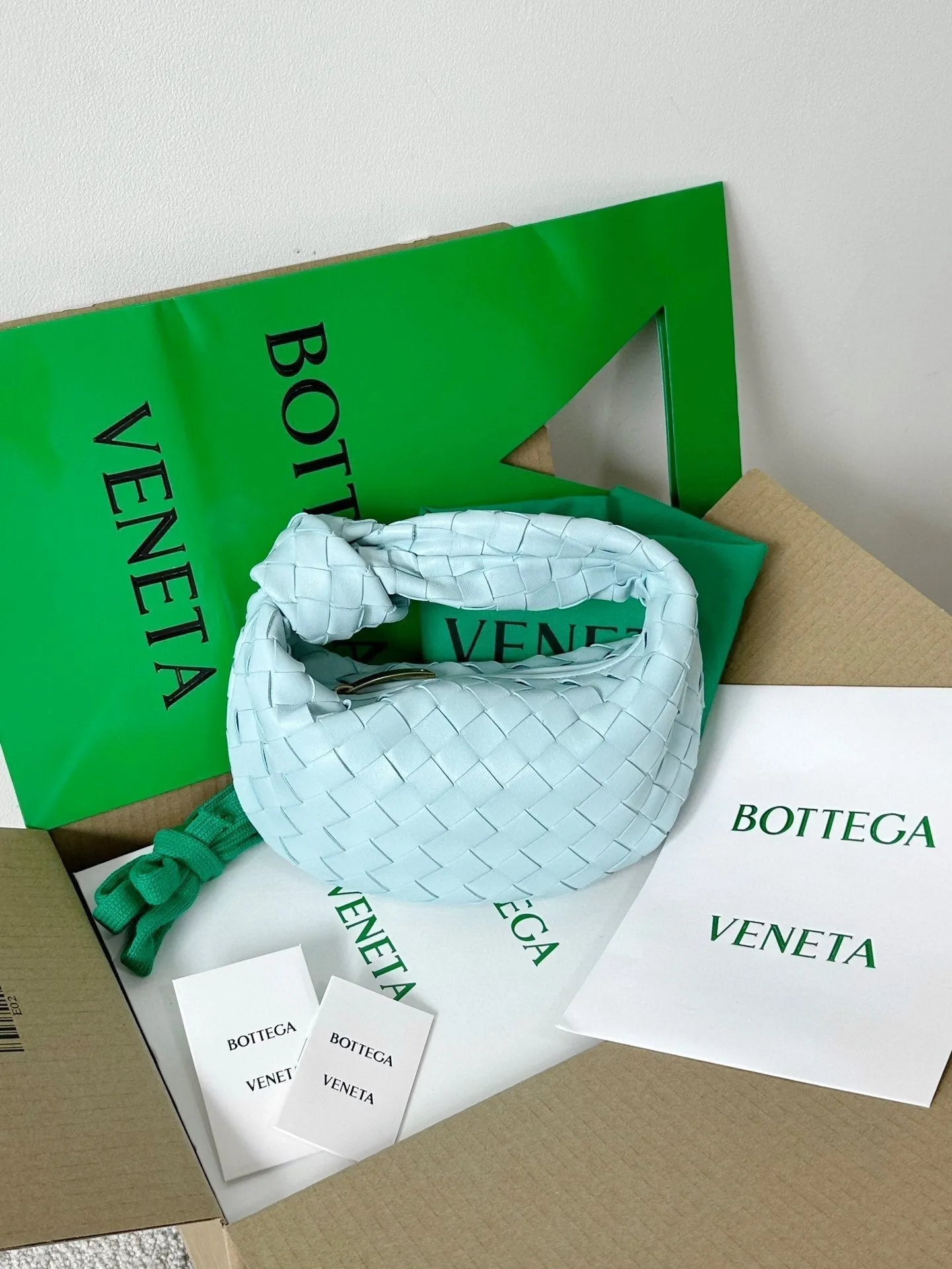 blue cloud 28 jodie Future-proof mini Veneta Site-wide sale Bottega lambskin