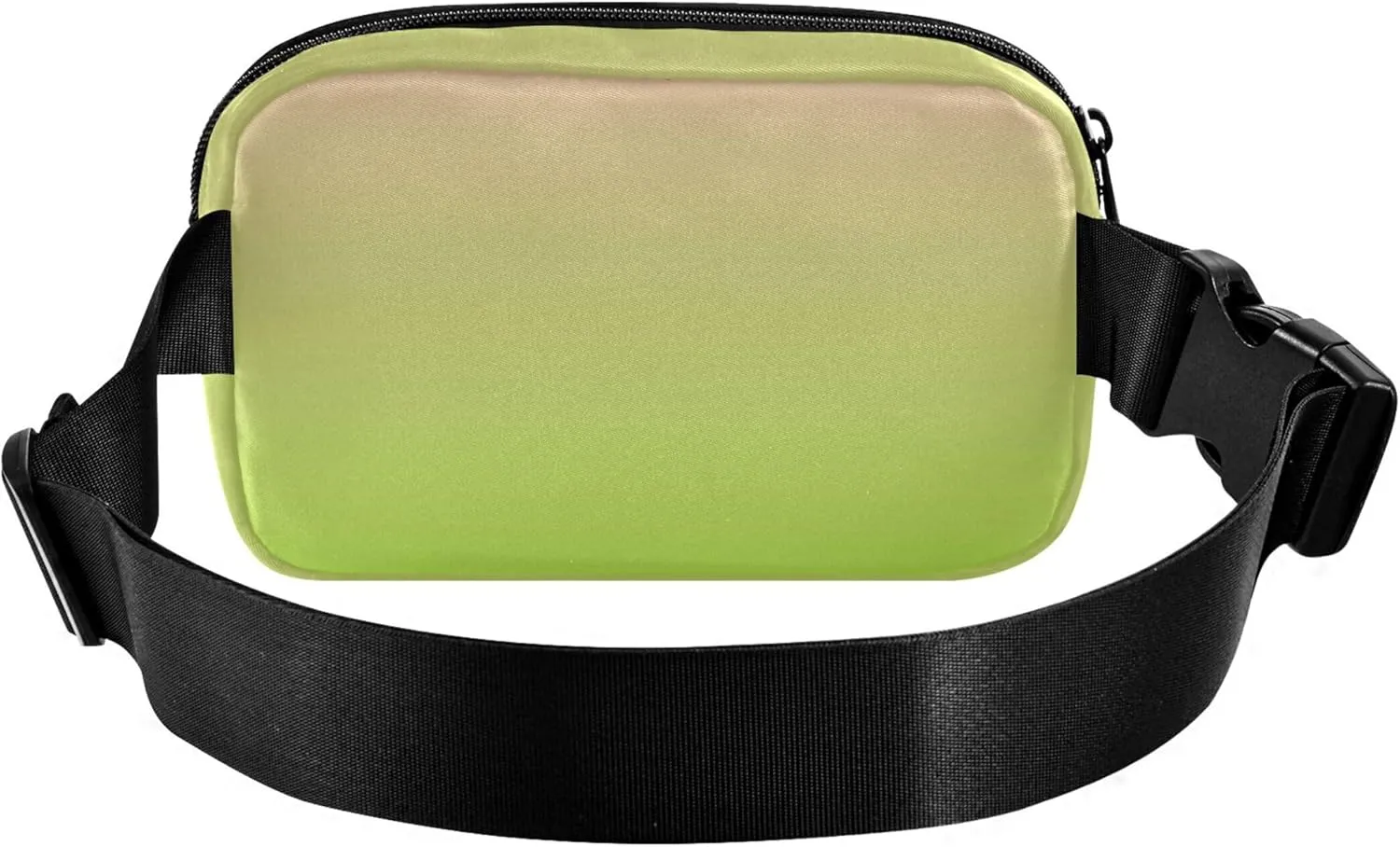 Blush Pink Green Yellow Gradient Fanny Packs Women Waterproof Anti Theft Belt Bag Cute Waist Purse for Women