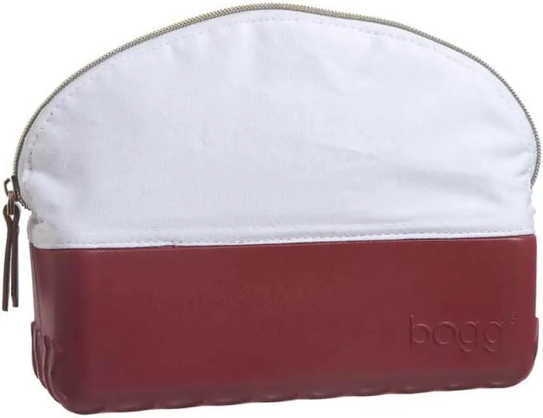 BOGG BAG beauty and the bogg (9x7x3 Cosmetic Bag) (BURGUNDY baller)