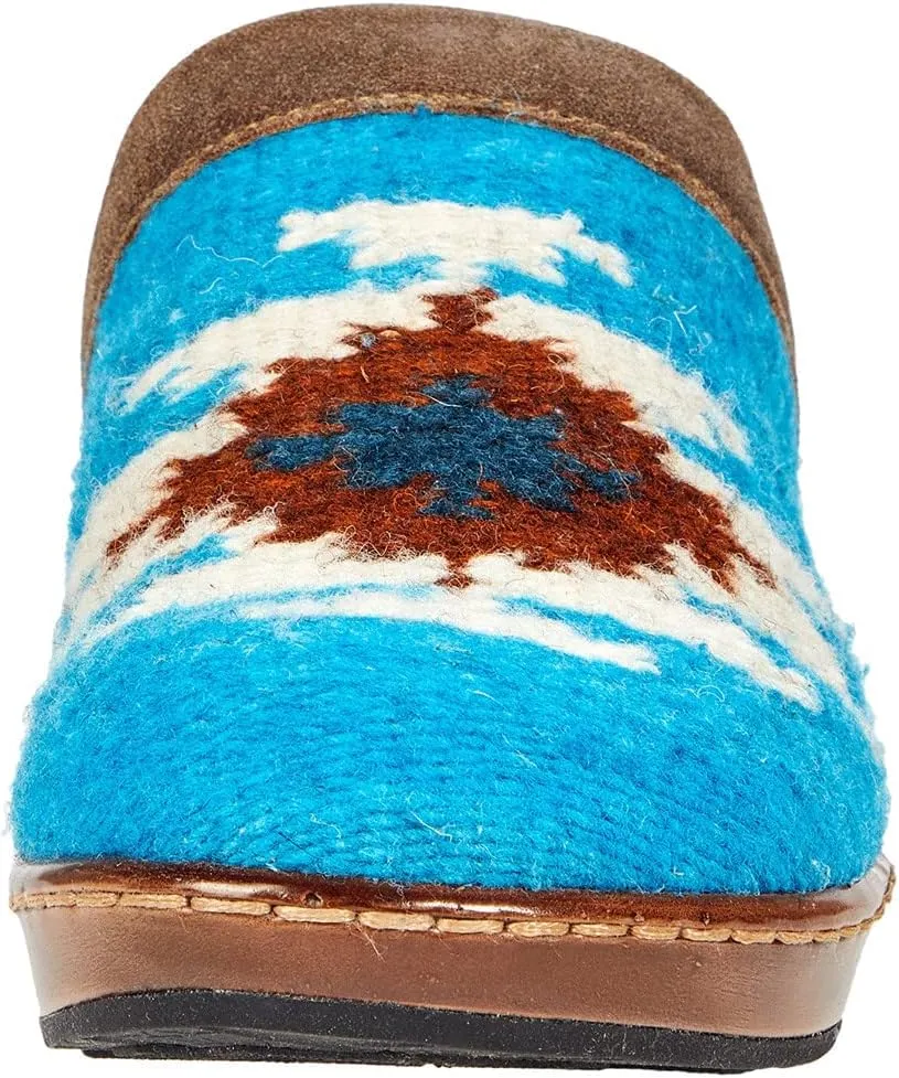 BORN Womens Bandy Printed Leather Clogs