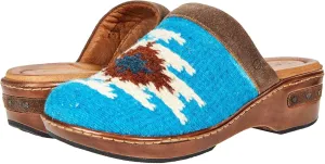 BORN Womens Bandy Printed Leather Clogs