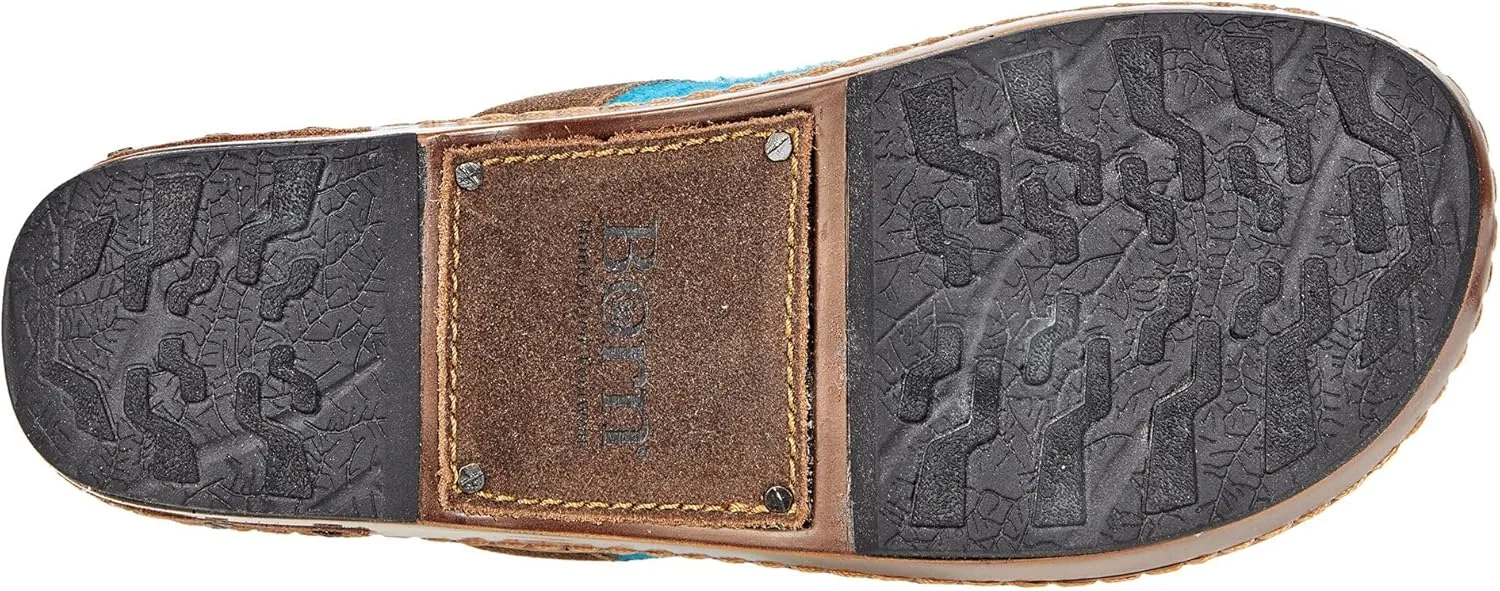 BORN Womens Bandy Printed Leather Clogs