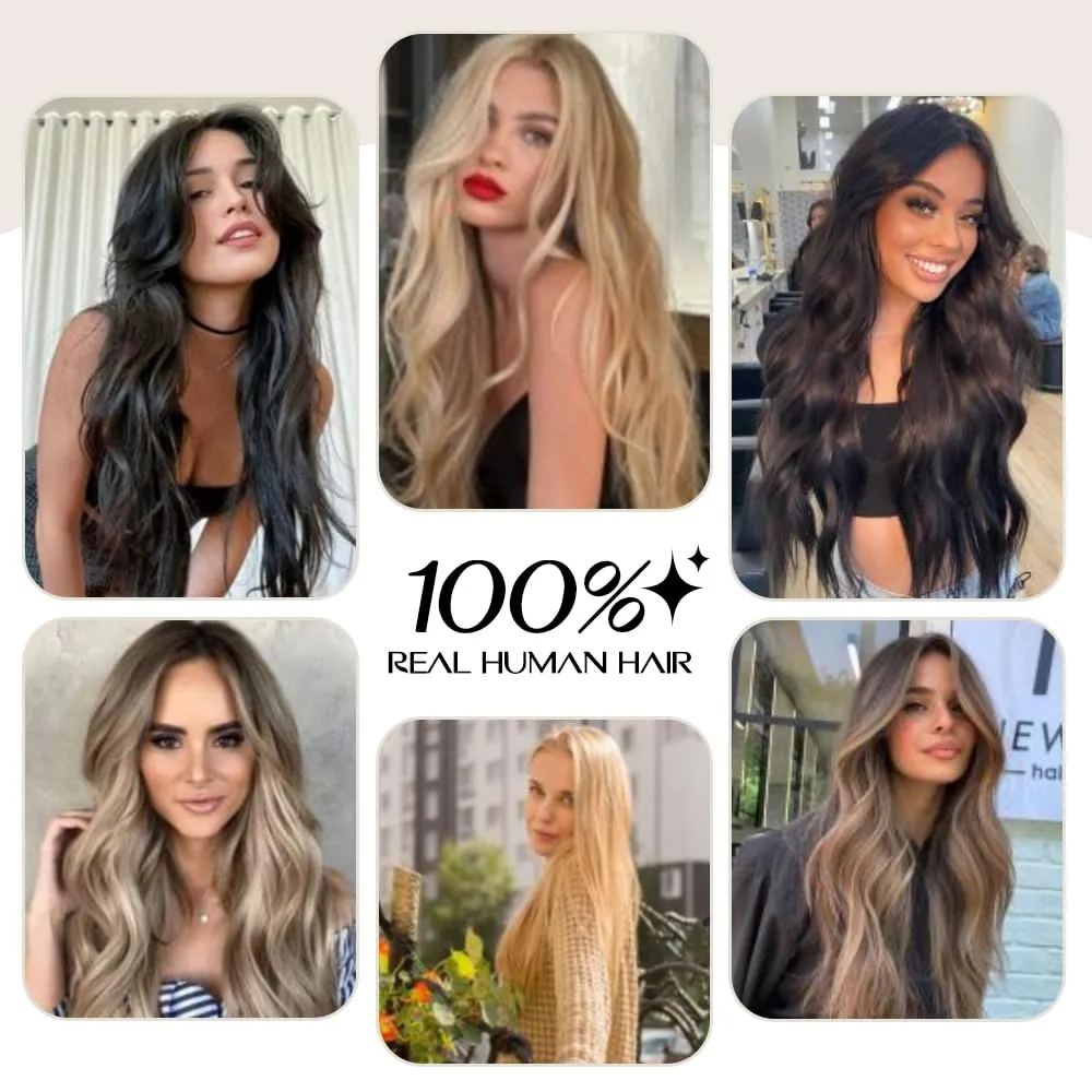 Boymia I Tip Hair Extensions Real Human Hair #01 Jet Black 22 Inch I Tip Human Hair Extensions Silky Straight 50strands