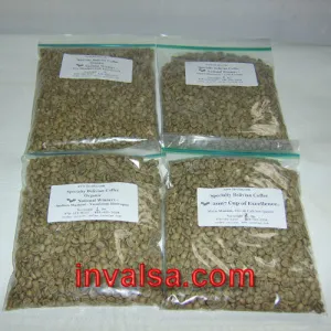 Brazil Microlot & AAA Coffees Sampler Pack 2A: Four one-pound green coffees