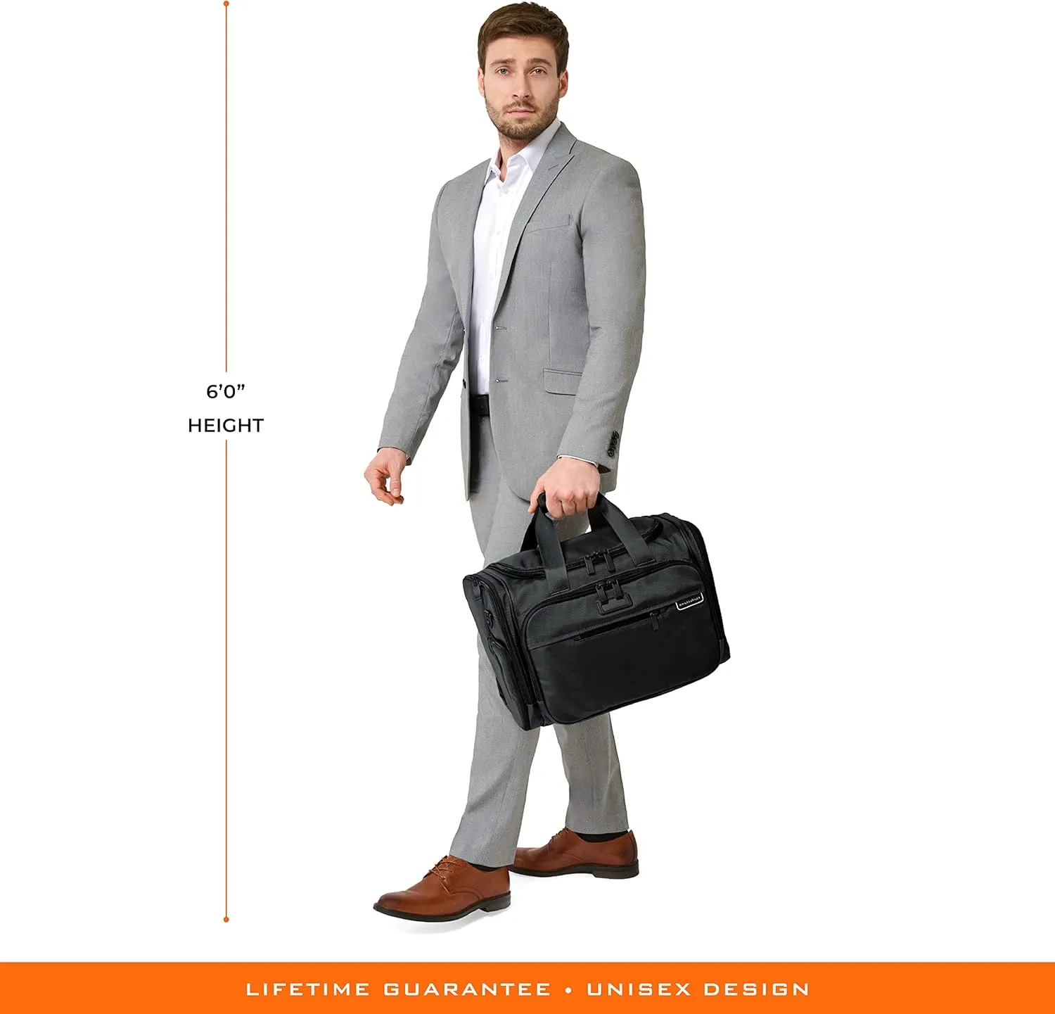 Briggs & Riley Travel Duffel Bag - Weekender & Overnight Luggage for Women & Men, Softside Bag