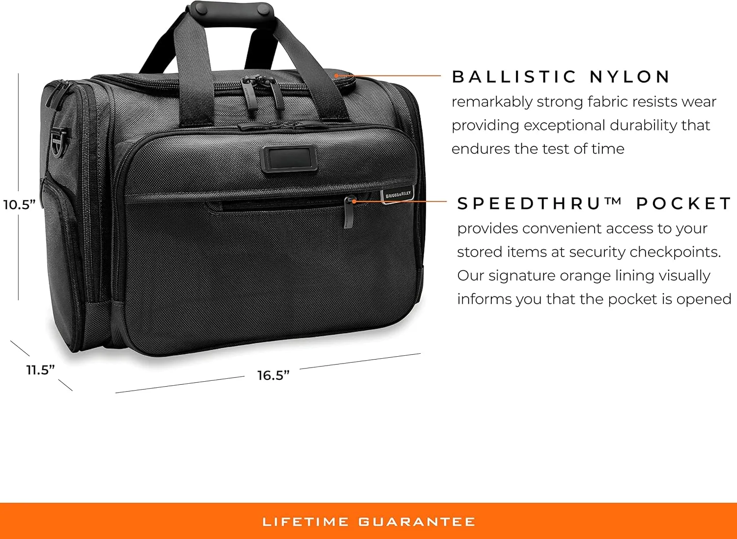 Briggs & Riley Travel Duffel Bag - Weekender & Overnight Luggage for Women & Men, Softside Bag