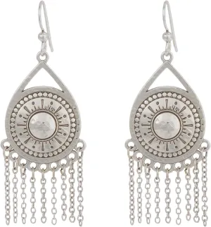 Brighton Marrakesh Neutral Fringe Earrings Neutral One Size
