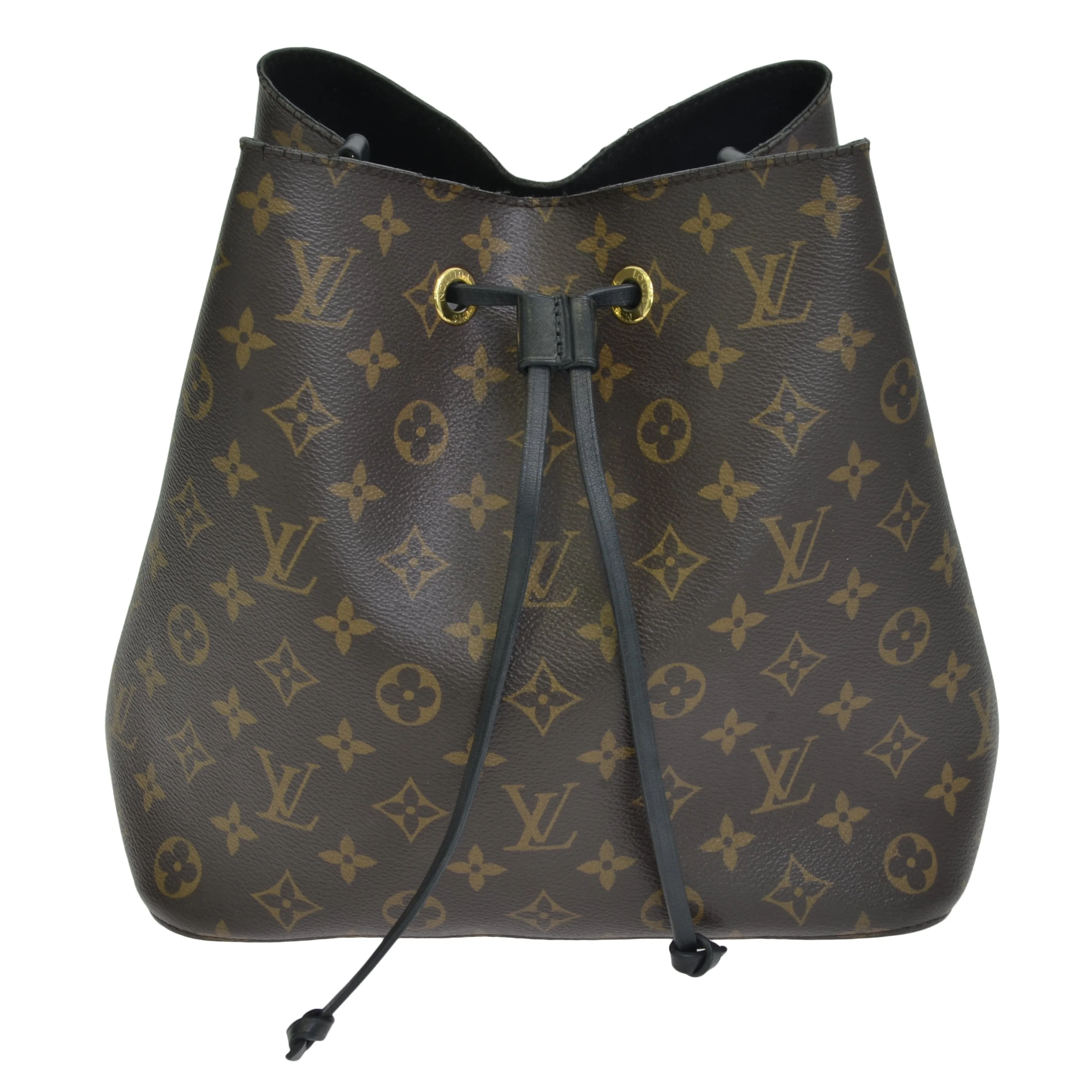 Brown/Black Monogram Neo Noe Bag