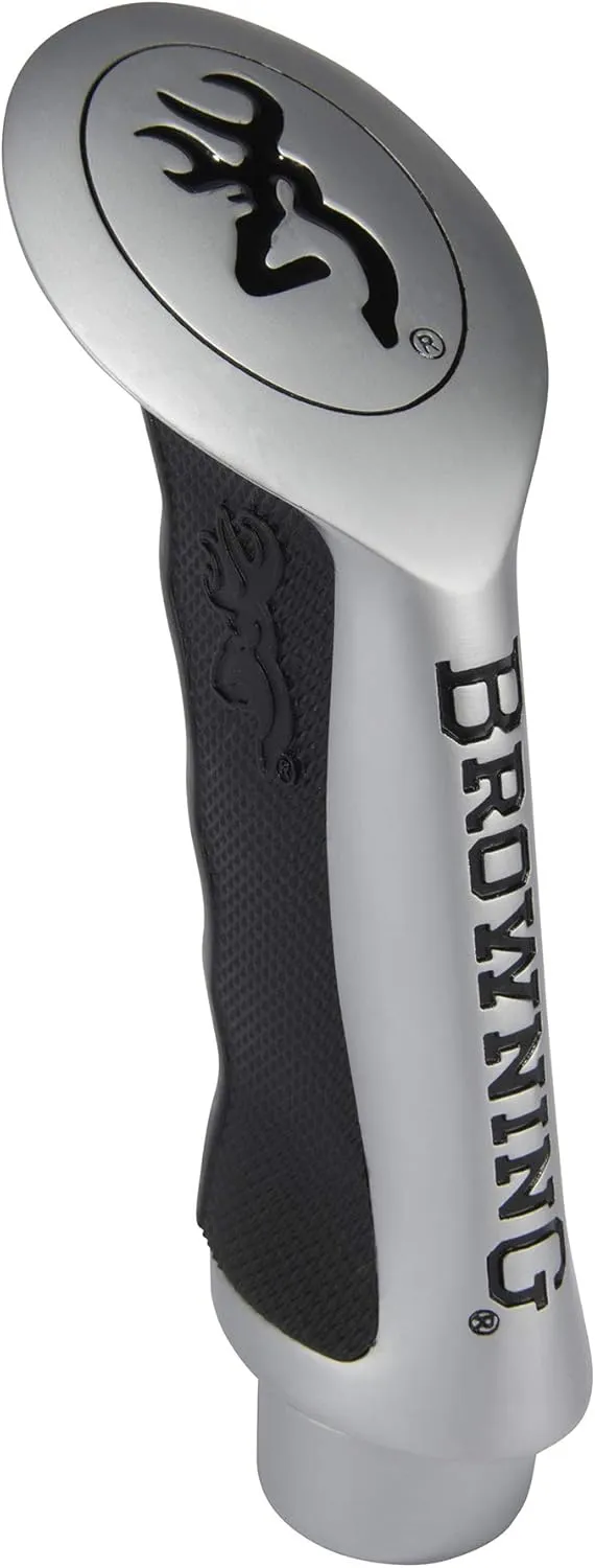 Browning Pistol Grip Gear Shift Knob for Cars and Trucks, for Automatic and Manual Shifter, Fits Most Vehicles.