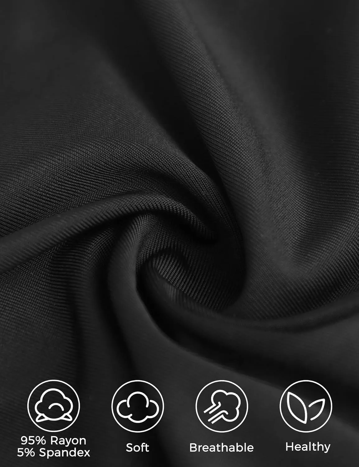 Buauty 2 Packs Slip Dress, Spaghetti Strap Dresses for Women, Cami Halter Neck Tank Plus Size Slips No Static